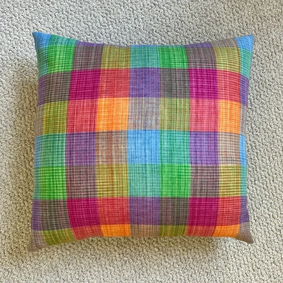 Handmade Decorative Throw Pillow Cover Only, One of a Kind, OOAK - Picture 7 of 9